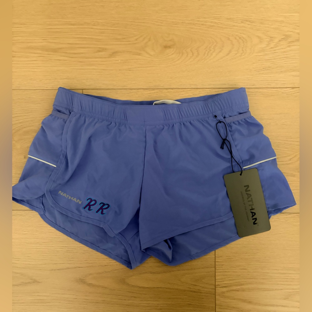 NWT Nathan Women's Running Shorts — Periwinkle